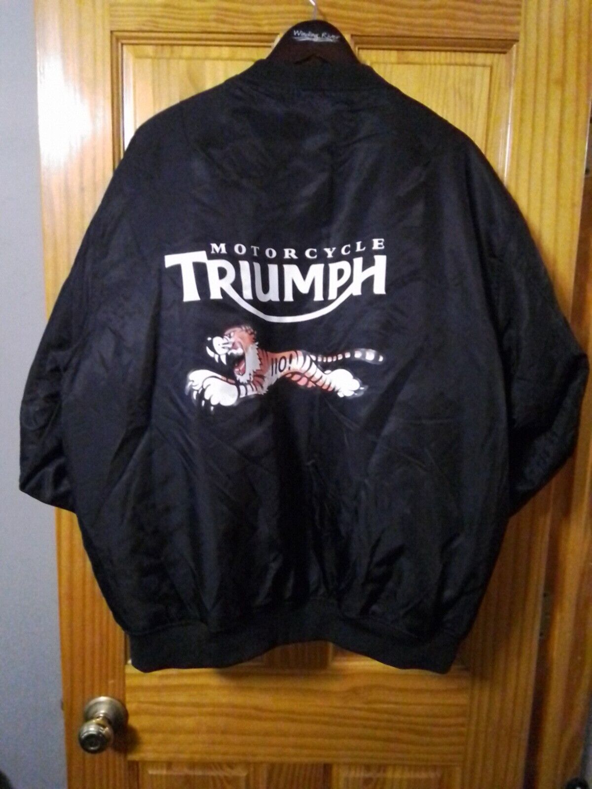 Triumph Motorcycles Jacket Men's XXL Quilted Coat… - image 2