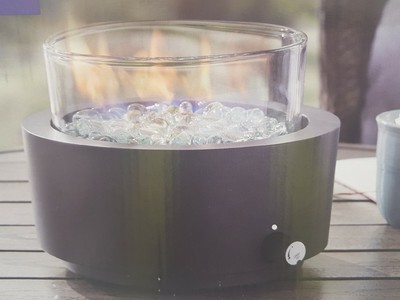 BETTER HOMES AND GARDEN ROUND GAS PROPANE BURNING TABLETOP ...