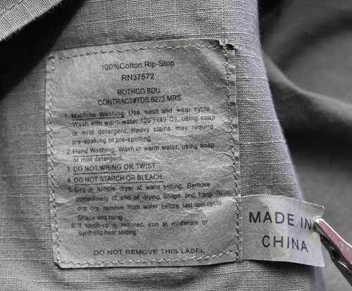 Rothco Jacket Mens Medium Green BDU Ripstop Field Button Front Reproduction image 3