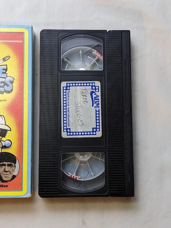 The Three Stooges – ABM Animated Series + Live Sketches (French Edition VHS) - Image 3 of 4