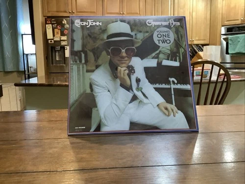Vintage Elton John GREATEST HITS Vinyl LP (MCA 2128) Classic Rock (1974)