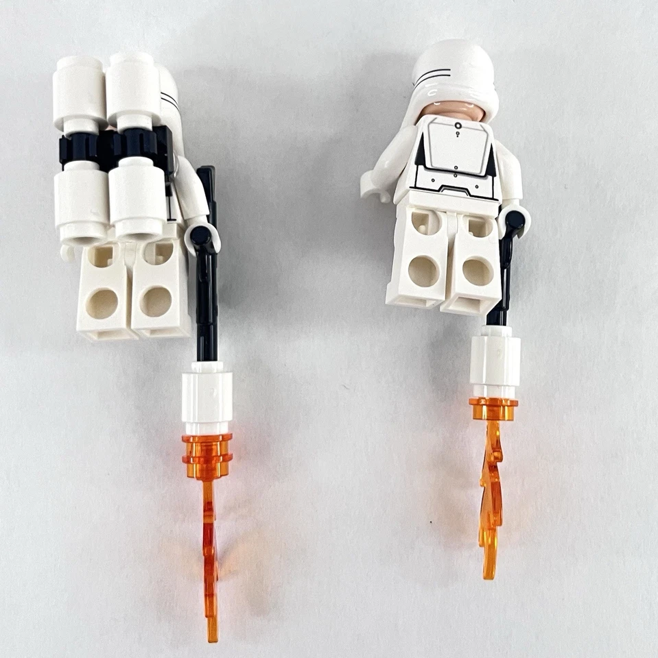 LEGO Star Wars First Order Flametrooper X2 Minifigures Mint With Flamethrowers - Image 2 of 3