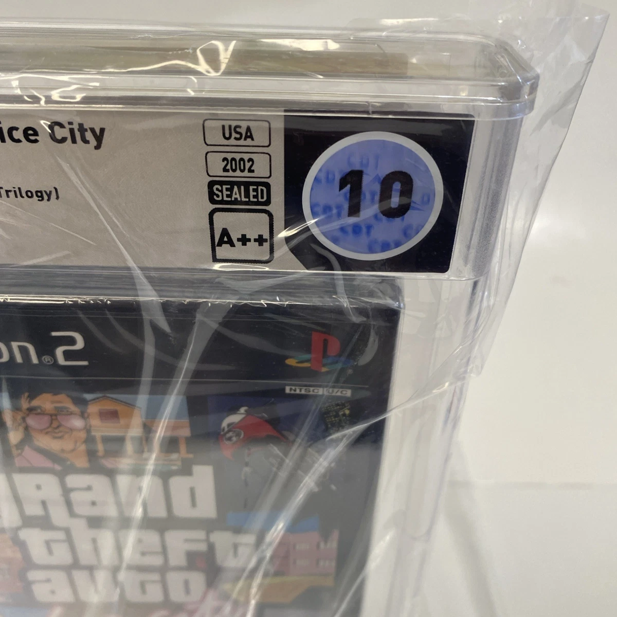 Lot GTA Vice City - Xbox Et PS2 - NEUF SOUS BLISTER - WATA 9,8 A+ SEALED