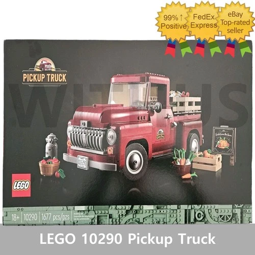 LEGO 10290 Pickup Truck 1677 pcs/ Brand New Sealed Package/ No Tariffs In US=