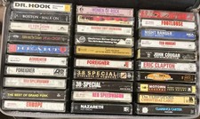 Lot of 50 Hard Rock Classic Rock Prog Rock Country Cassette Tapes 70s 80s