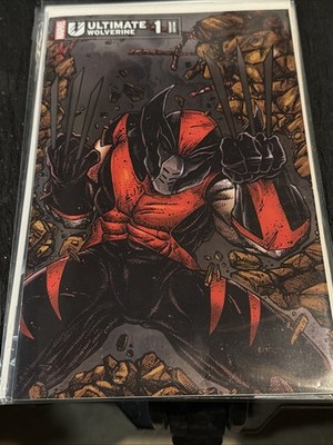 Ultimate Wolverine #1 - WhatNot Year in Marvel 25 - Silver Foil - NYCC Limited