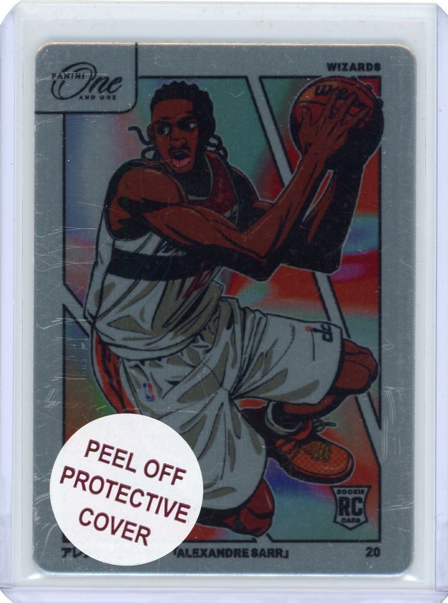 2024-25 Panini One And One Basketball Manga Rookie #29 Alexandre Sarr