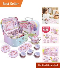 Delightful Unicorn Tea Party Play Set - Perfect Gift for Little Princesses 
