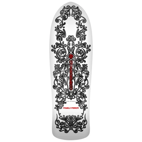 Powell Peralta BONES BRIGADE Tommy Guerrero IRON GATE Skateboard Deck WHITE/FOIL