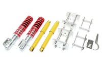 TA Technix SPORT-FAHRWERK GEWINDE-FAHRWERK + SchlÜSsel VW Caddy 1 D14 Neu!