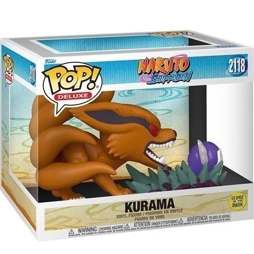 Funko Pop! Naruto: Shippuden Kurama #2118 Deluxe Glow in the Dark