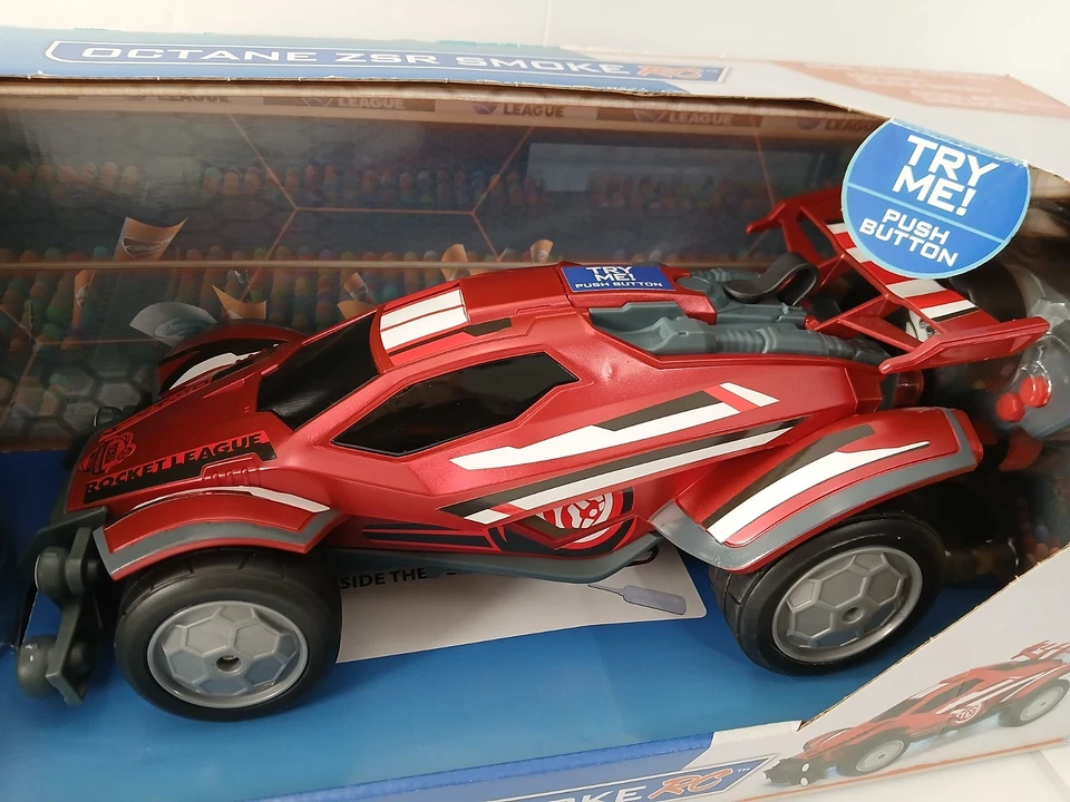 Funrise ROCKET LEAGUE Octane ZSR Smoke Remote Control RC Racecar w/ Goal & Ball! - Image 3 of 4