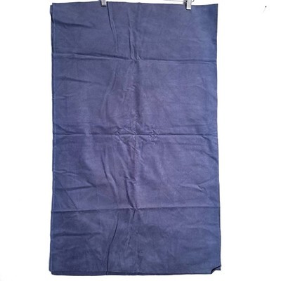 Vintage Suede Fabric 1 Yard 45'' Wide Blue Gray Soft Upholstery Craft Material