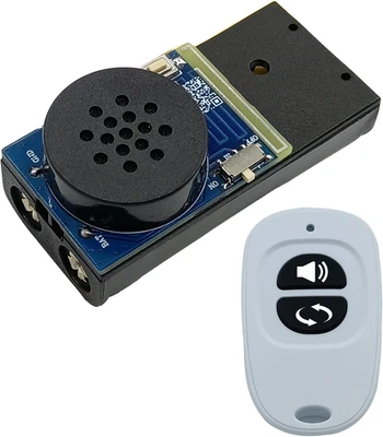 WUHAN XIAOCHANGJIU TECHNOLOGY CO., LTD Cricket Noise Maker Prank with Remote Control, Hidden Pranks at Party, Office, H