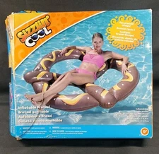 Sizzlin Cool Oversize Pretzel Pool Rider Float Toys R Us 60” Inflatable Food 