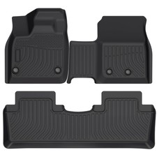 All Weather Car Floor Mats Compatible for 2023-2025 Nissan Ariya, TPE Rubber