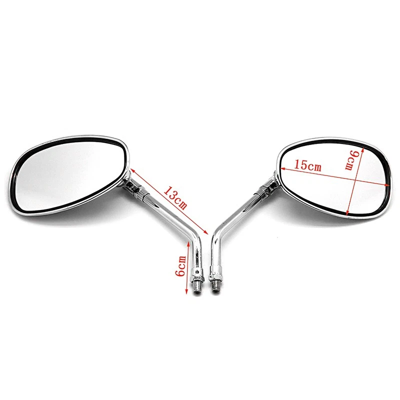 Motorcycle Rearview Mirrors For Yamaha XS650/XS650S/XS750S/XS850L/XS850S/XSR900 — 第 2/4 张图片