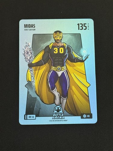 Midas Bo Jackson Battle arena BLUE FOIL