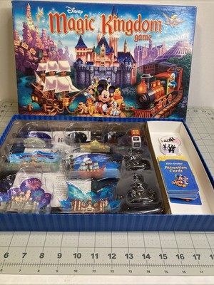 2004 Disney Magic Kingdom Theme Park Board Game 99% Complete