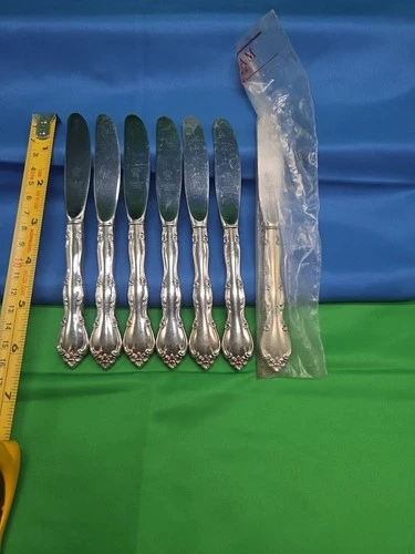 Gorham Sterling Handle Melrose? Knife Pattern - No Mono Stainless Blade USA