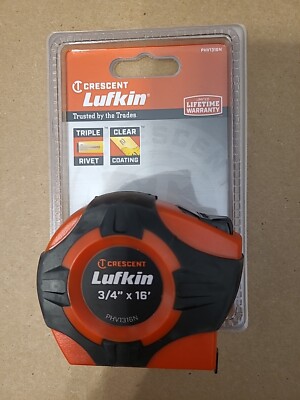 NEW Crescent Lufkin PHV1316N 3/4'' x 16' P1000 Series Hi-Viz Orange 
