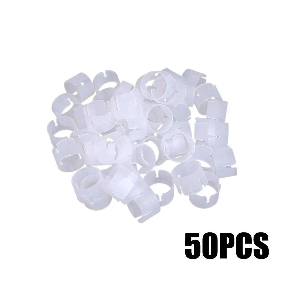 50 piezas Soporte Arco Globo Conector Clip Anillos Hebilla Boda Cumpleaños Decoración Foto 2 de 4