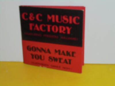 3'' MAXI CD - C & C MUSIC FACTORY - GONNA MAKE YOU SWEAT