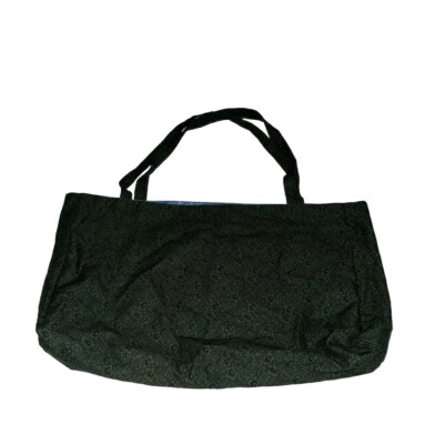 10x16.5 Green Handmade 100% Cotton Tote Hand Bag