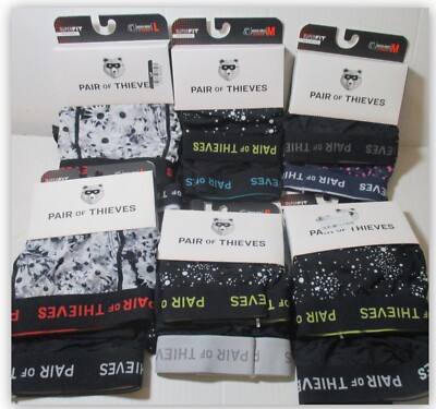 S M L XL Pair Of Thieves SUPER FIT Boxer Briefs color choices The most fitting