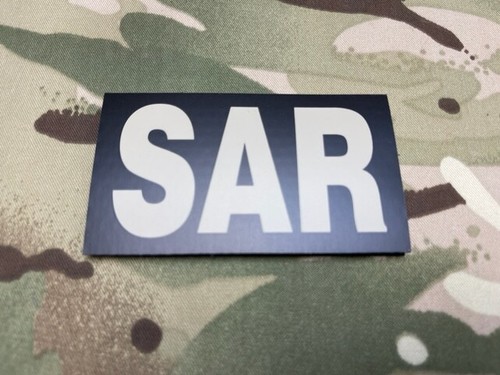 Infrared SAR Search & Rescue US Navy Swimmer Uniform IR Patch Hook ...