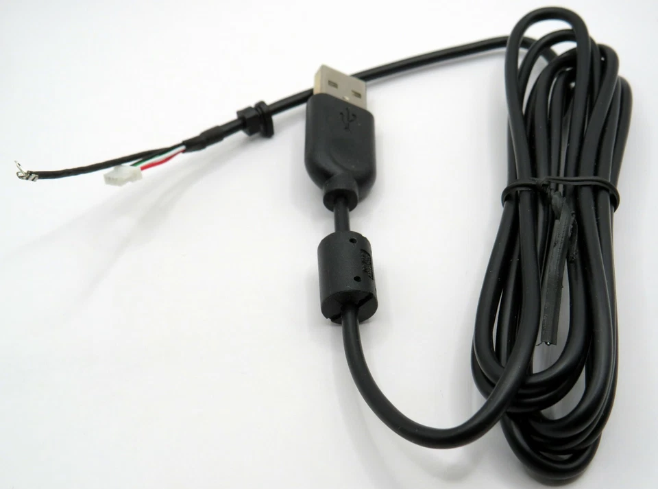 Logitech C270 Webcam Ersatz-USB-Kabel, schwarz, NEU - Bild 3 von 4