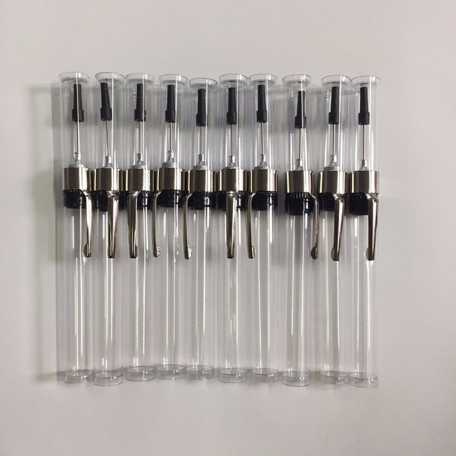 10 EACH REFILLABLE PRECISION NEEDLE POINT OILER WITHOUT OIL (EMPTY