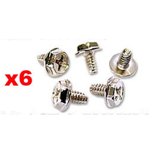6 Computer PC Case PCI Card Mounting Motherboard Screws UK