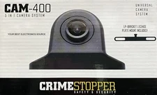 NEW Crimestopper CAM400 Front/Rear Mount Five-In-One Vehicle Back-Up Camera