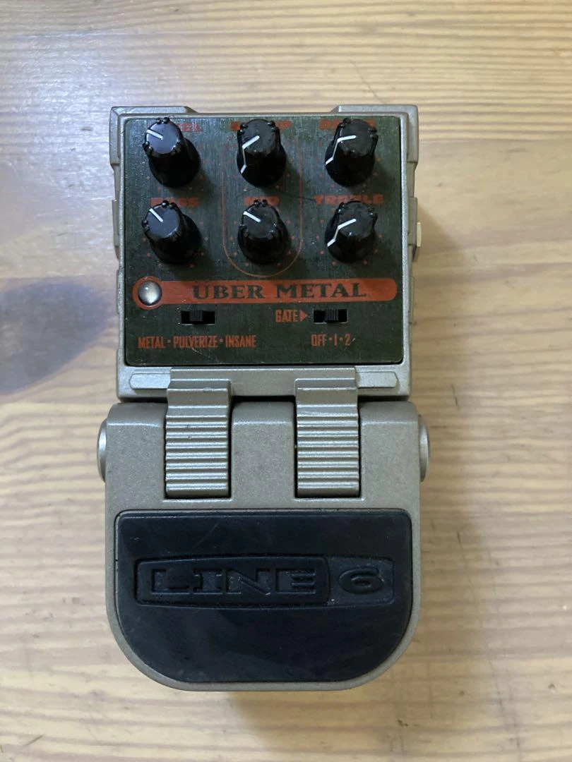 Line6 UBER METAL TONE CORE Distortion Scoop Control Electric