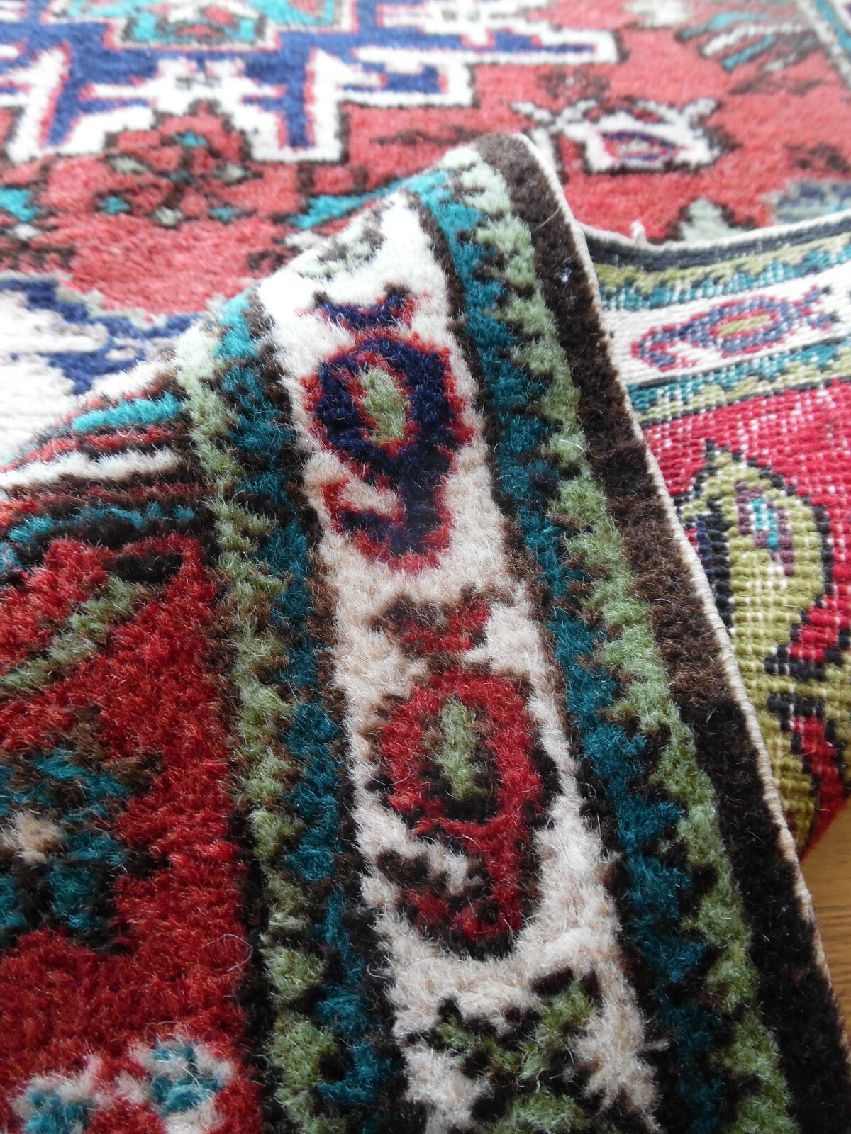 antique tapis Orient caucasien Ardebil lesghi star Caucasian tribal rug