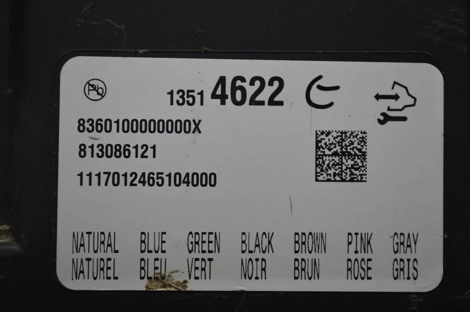 Cadillac ATS 2017-18 carrocería control BCM OEM 13514622 módulo 818-9E2 Foto 2 de 3