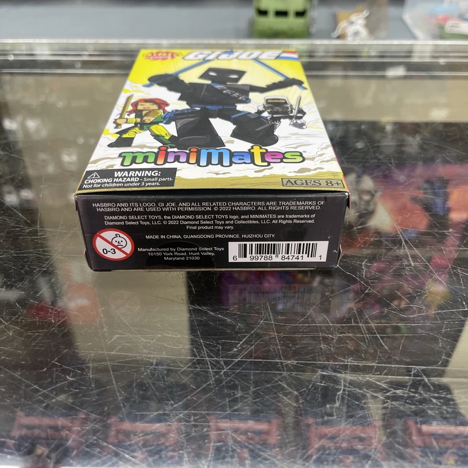 Diamond Select NYCC 2022 MiniMates GI JOE Aniversario Ninja Force Paquete de 4 Caja Set Foto 2 de 4