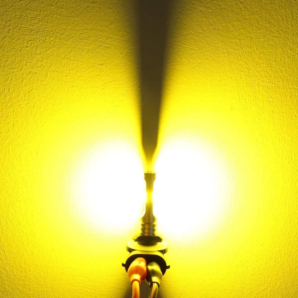Bombilla antiniebla Allá Lighting 896 amarillo dorado brillante lámpara de seguridad antiniebla para conducción Foto 2 de 4