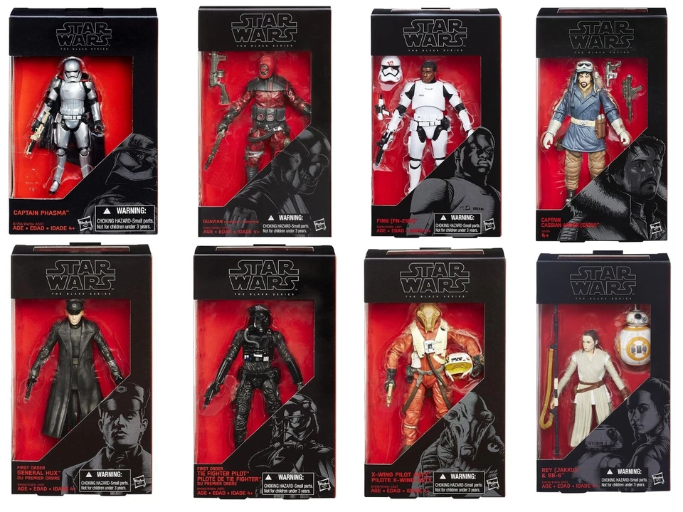 Star Wars "The black series" action figure personaggi snodati 15 cm in blister - Immagine 2 di 4