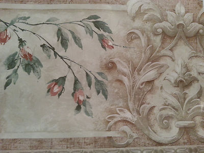 Satin Finish, Oriental Garden, Wallpaper Border – Wallpaper John's