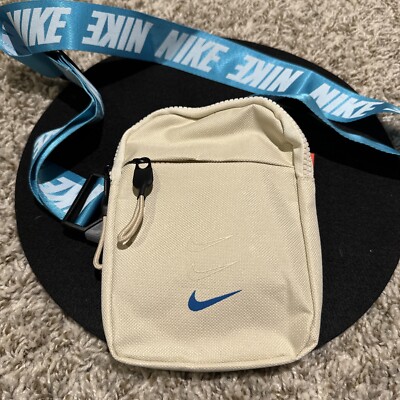 Nike Sportswear Essentials Crossbody Cream/Teal Brand New With Tags!