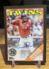 JERMAINE PALACIOS 2023 Topps Series 2 Black 1988 35th Rookie Auto /199 KC ROYALS