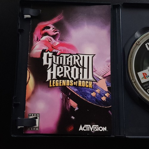 Guitar Hero III Legends of Rock PS2, CIB, with Manual, Tested & Working - Picture 6 of 17