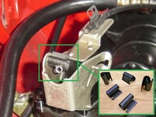 5 Nos Heater Control Cable Clips For Abce Body Mopar Cuda Duster Charger Etc 5 Nos Heater Control Cable Clips For Abce Body Mopar Cuda Duster Charger Etc