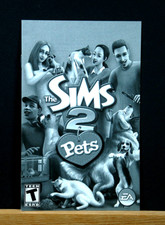 THE SIMS 2: PETS - MANUAL ONLY NO GAME Sony Playstation 2 