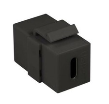 Logilink Connettore Keystone USB-C&trade; F/F 17,2 mm Nero