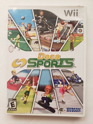 Deca Sports Game Complete! Nintendo Wii - GAME, CASE & MANUAL