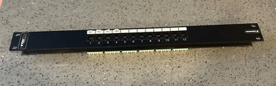 USSP Interlink Technologies 12845-110EB5 Category 5 Patch Panel 12 Port 19'' Rack