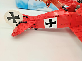 LEGO 10024 Red Baron WITH BOX Sculptures GOOD RARE Creator Expert RARE 10124